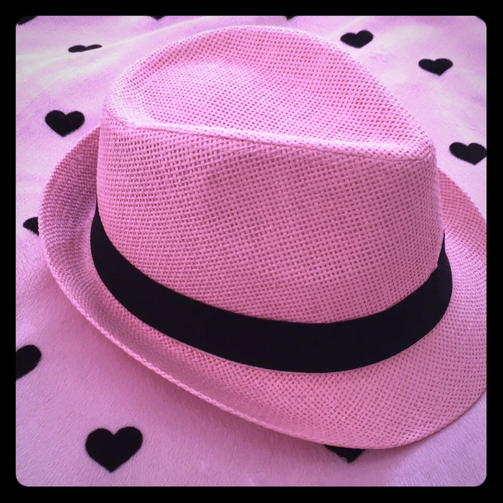 Pink hat